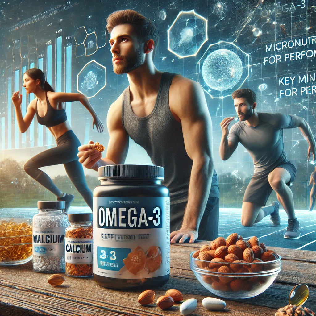 Suplementos Esenciales: Grasas, Vitaminas y Minerales para Deportistas