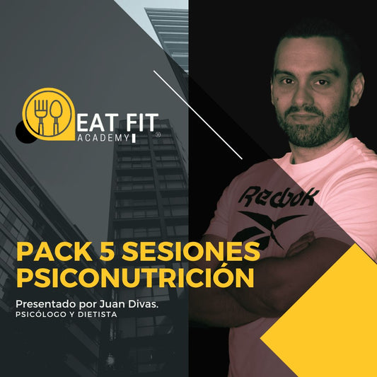 Pack 5 Sesiones Profesionales en Psiconutrición